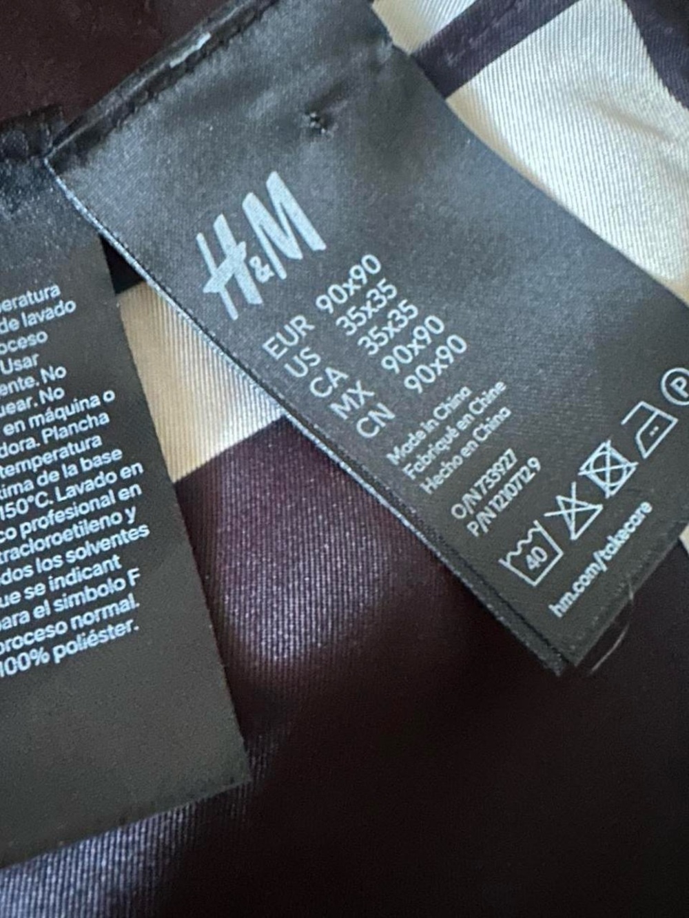 H&M striped scarf - Picture 4 of 4